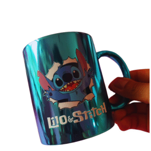 Taza cromada Stitch