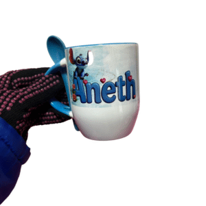 Taza con cuchara